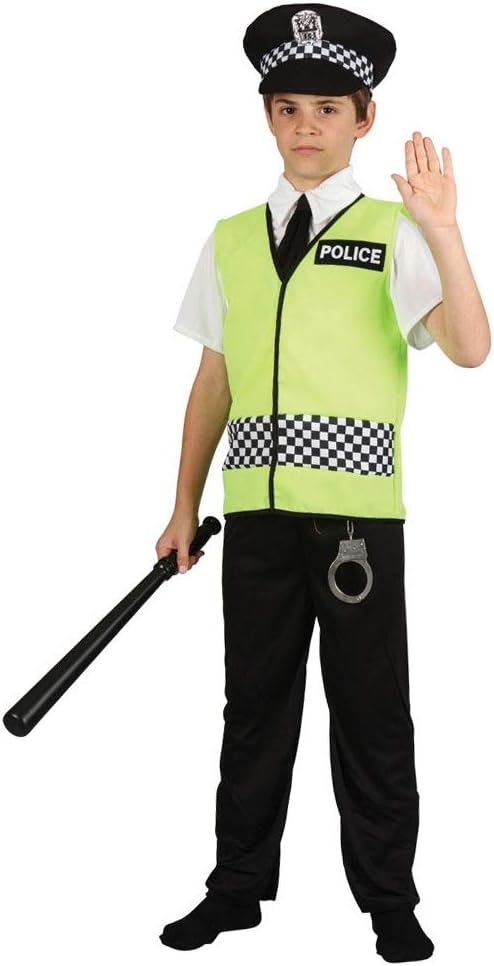 Wicked Costumes Kids Police Uniform Fancy Dress Costume