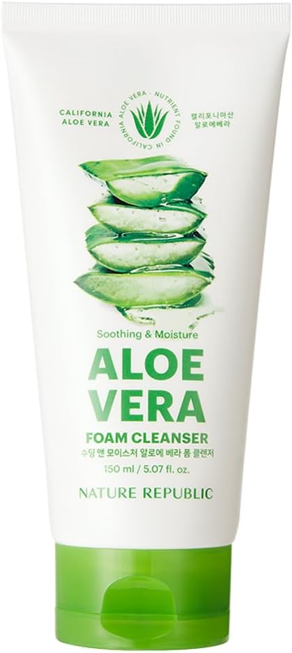 NATURE REPUBLIC Aloe Vera Foam Cleanser