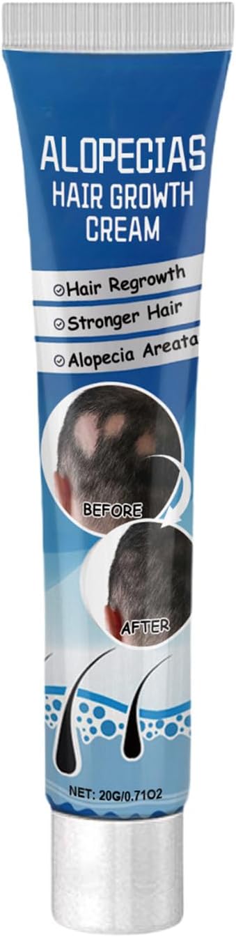 Alopecia Hair Growth Cream, Hair Growth Grease, Scalp Nourishing Grease, Thickening And Strengthening Formula, Lightweight And Non-Greasy Texture, 20g, For Men And Women