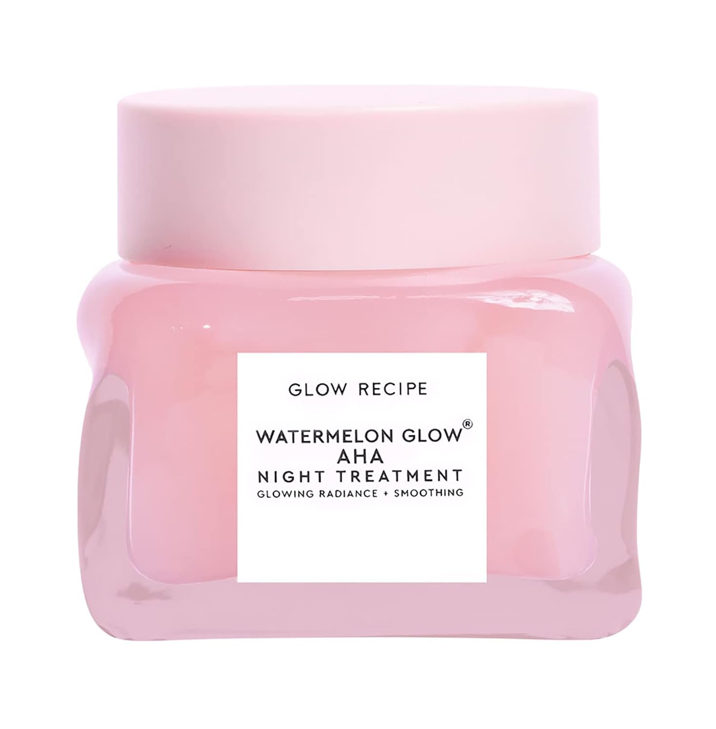 Glow Recipe Watermelon Glow Sleeping Mask - Exfoliating + Anti-Aging Overnight Face Mask w/ AHA, Hyaluronic Acid + Pumpkin Seed Extract for Sensitive Skin - Hydrating Mask (60ml)