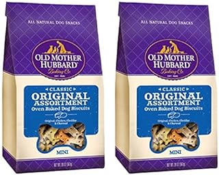 Old Mother Hubbard Crunchy Classic Natural Dog Treats - Original Assortment (2 Pack)