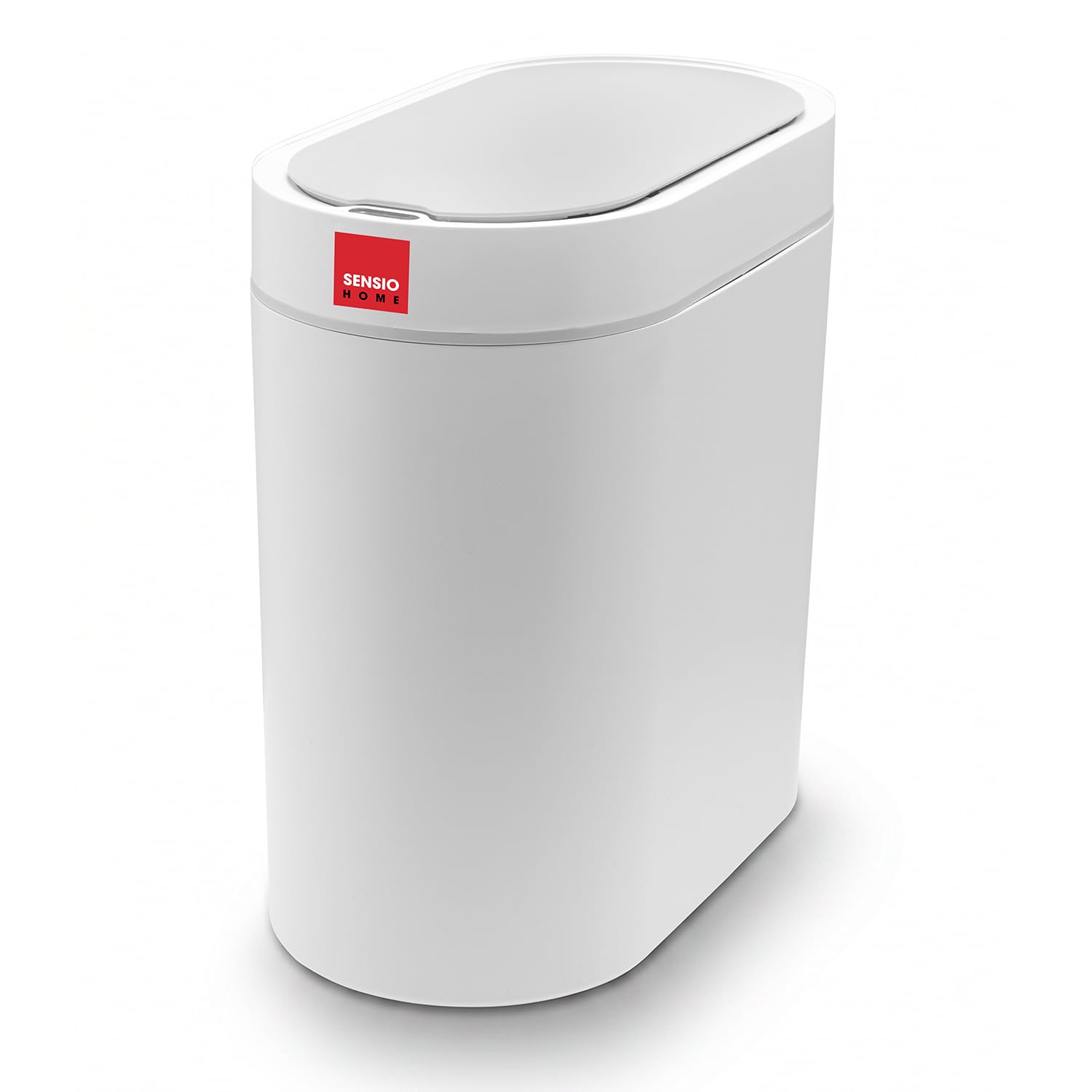 SENSIOHOME 5 Litre Waterproof Trash Can - Motion Sensor Bin with Automatic Lid, Smart Bin for Home and Kitchen - Hygienic and Safe White Smart Trash Can, Must-Have Kitchen Accessories
