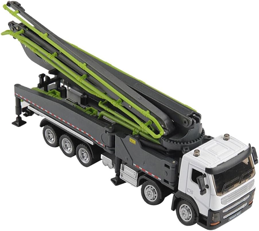 1/50 Concrete Pump Truck Construction Equipment Diecast Boys Toys Gift for Kid