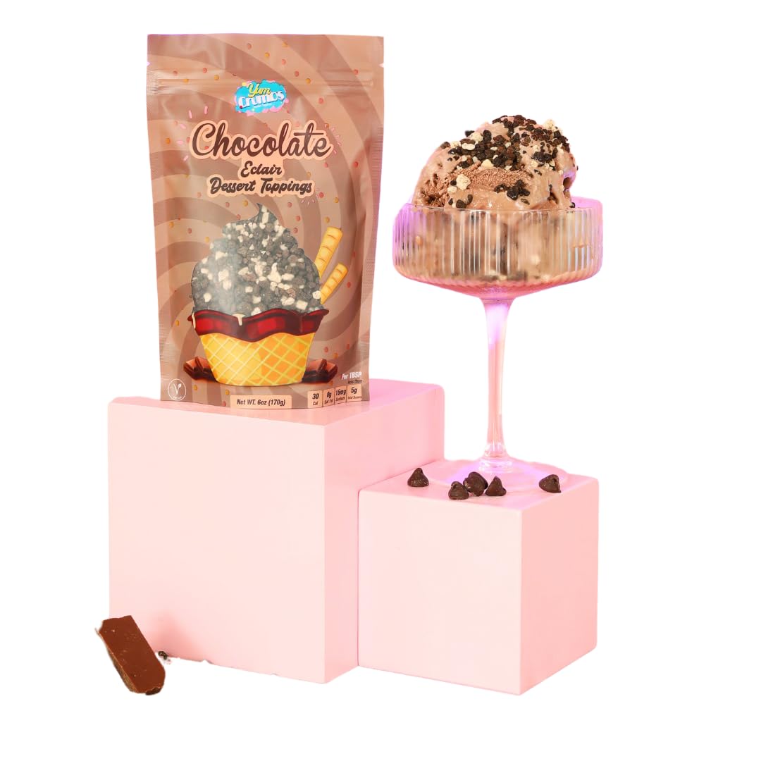 Chocolate Eclair Yum Crumbs Toppings