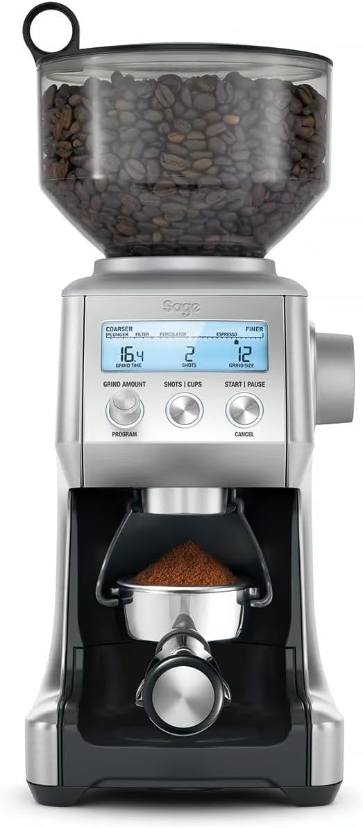 Sage Smart Grinder Pro, Coffee Grinder, Brushed Stainless Steel