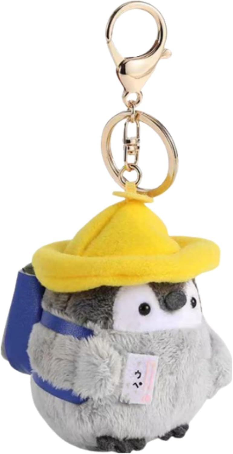 cute penguin keychain Kawaii penguin stuffed animal keychain for men,women,kids.backpack pendants…