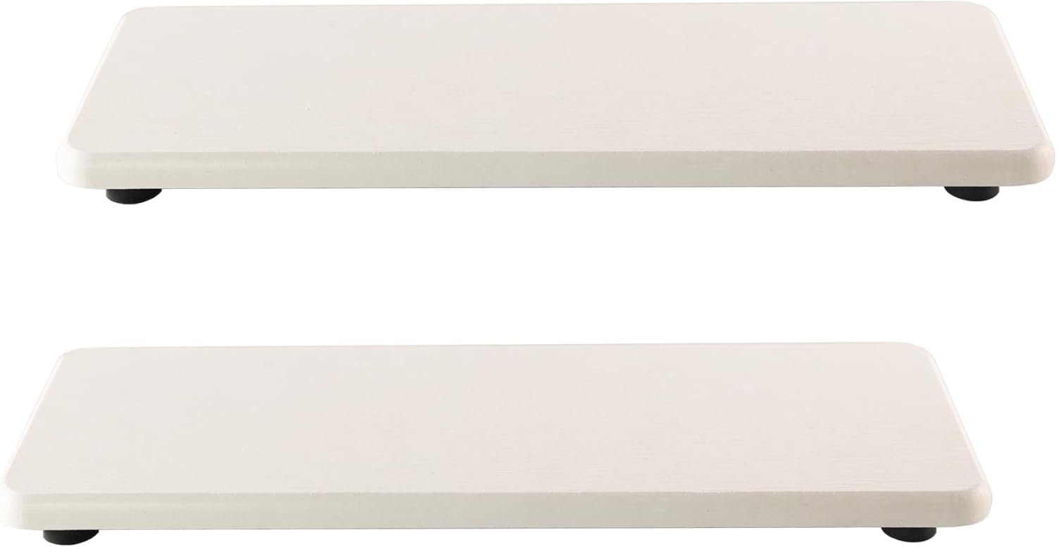 2 PCS Bathroom Sink Vanity Trays(8.66" * 3.15"), Diatomaceous Earth Coasters, Kitchen Soap Tray, Water Absorbing Stone Used for Hand Soap & Plants & Cosmetic Bottles in The Modern Home