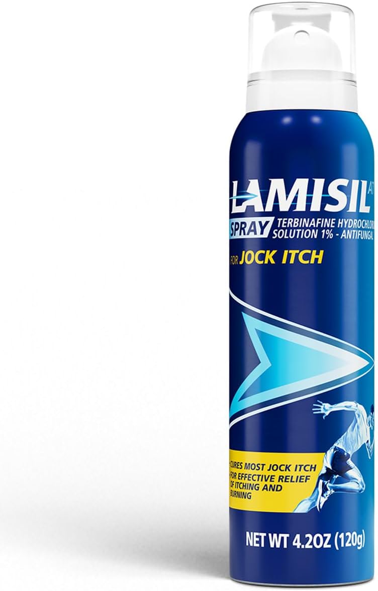Lamisil Jock Itch Antifungal Spray, 1 Week Jock Itch Treatment, 4.2 Oz