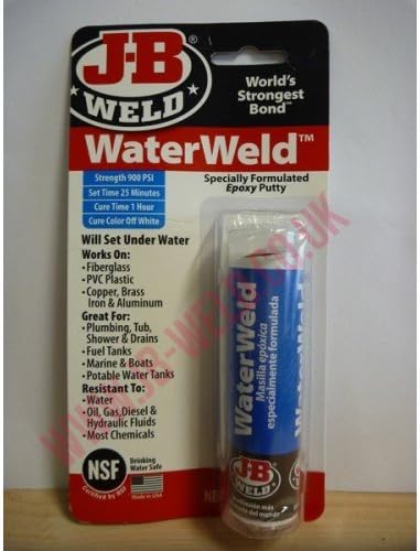 J-B Weld Plastic/Metal/Oil/Diesel/Petrol Tank Repair Kit Putty