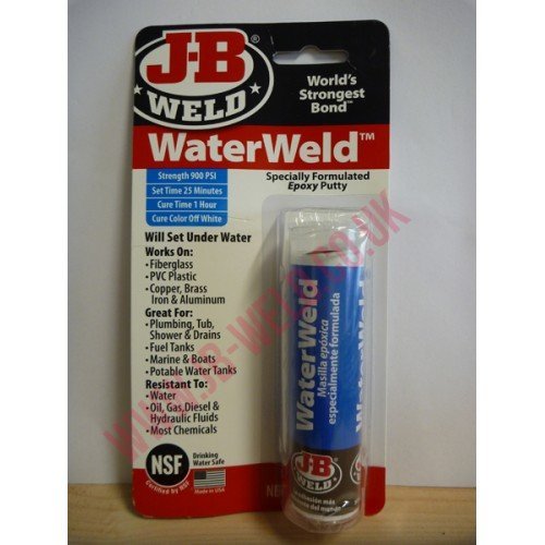 J-B Weld Plastic/Metal/Oil/Diesel/Petrol Tank Repair Kit Putty