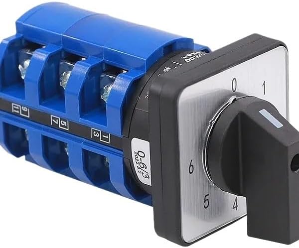 0-6 Position Seven Position 63A Single Line Six Circuit Power Supply Multi Gear Voltage Regulation