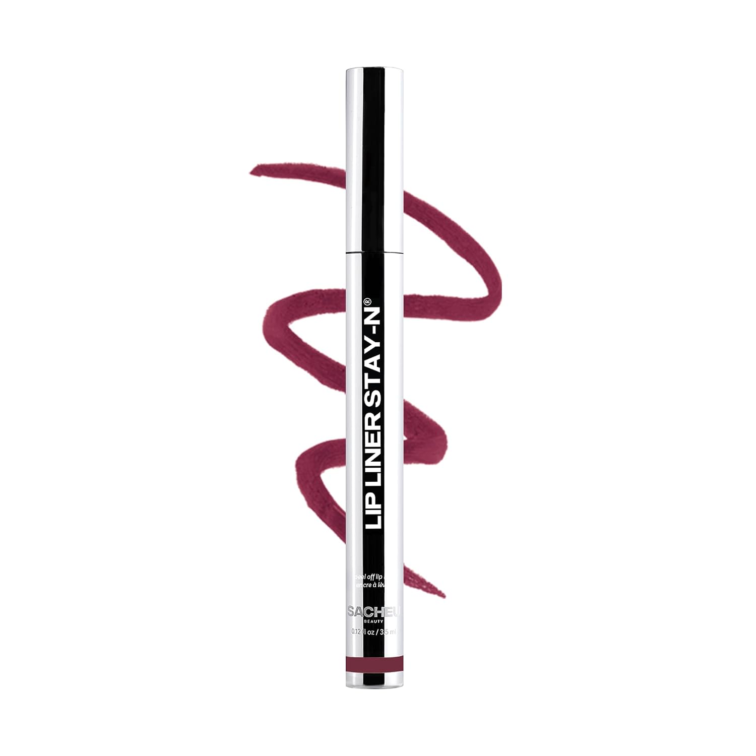 Sacheu Lip Liner STAY-N Peel Off Lip Stain, Longwear, After Party