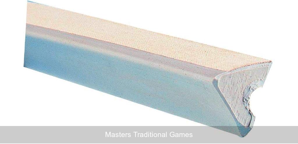 American Pool table cushion rubber (Set of 6 x 4 feet lengths, K-66 rounded triangular cross-section)