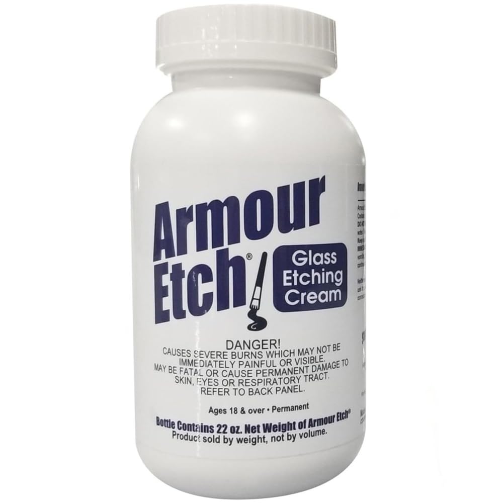 Armour Glass Etching Cream 22oz.