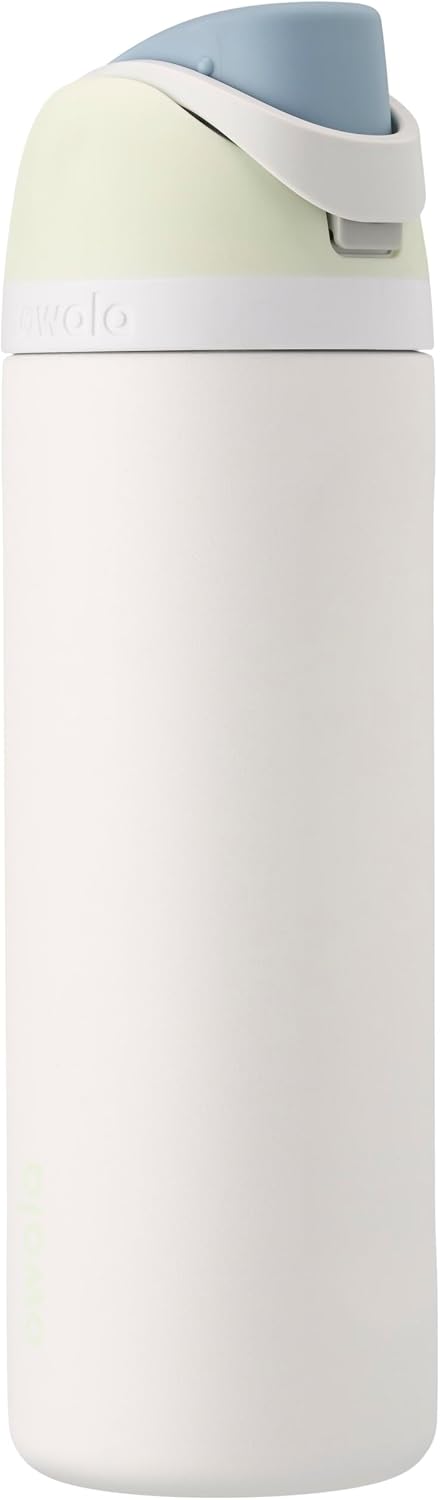 Owala FreeSip Insulated Stainless Steel Water Bottle with Straw, Leak Proof, BPA-Free, 710ml, Iced Breeze