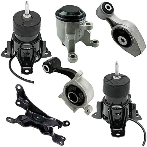 Engine Motor & Transmission Mount Compatible with 2015-2020 Nissan Maxima 3.5L Auto Set 6pc -K2961 |A7393 A4365HY A4356HY A7386 A4373 A7385