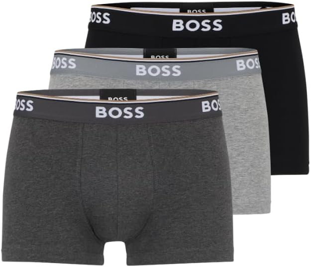 BOSS 3-pack Stretch Cotton Regular Fit Trunks