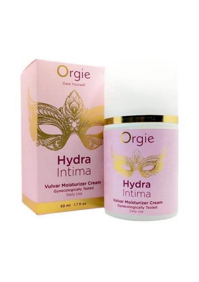Orgie Hydra Intima Vulvar Moisturizer Cream – Daily Hydration for Intimate Skin, Soothing & pH Balanced – 1.7 fl oz (50 ml)