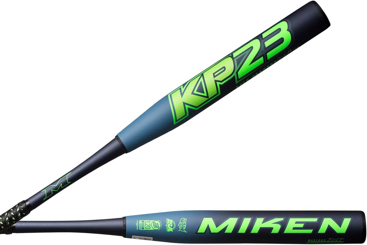 Miken | 2025 | KP23 Kyle Pearson Slowpitch Softball Bat | USSSA | Maxload | 2 Pc. Composite