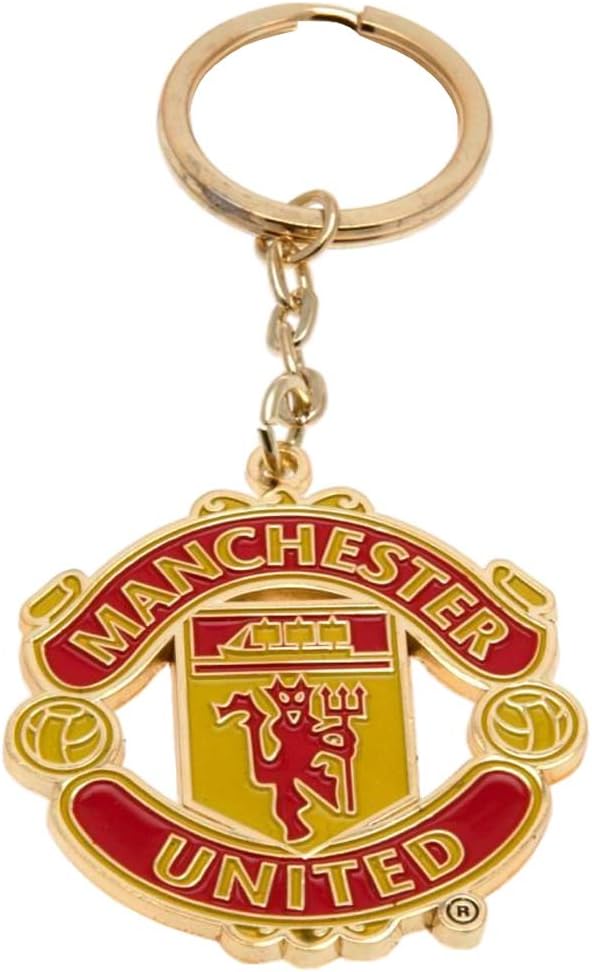 Club Licensed Man Utd Crest Keyring Manchester United F.c.