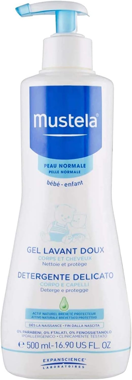 Mustela Gentle Cleansing Gel 3 x 500ml