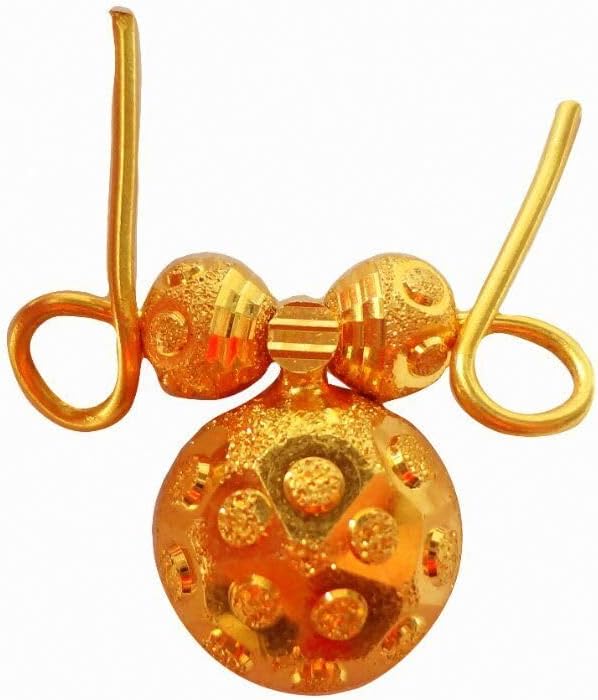 22K/18K Real Certified Fine Yellow Gold Divine Mangalsutra Pendant