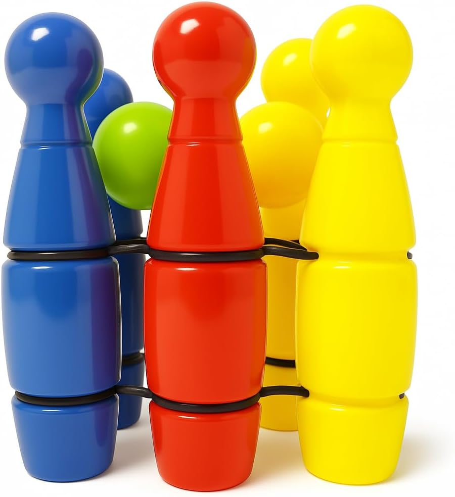 Celino® 6pk Skittles Sport Great For Children Kids Indoor Outdoor Garden Game for Gift