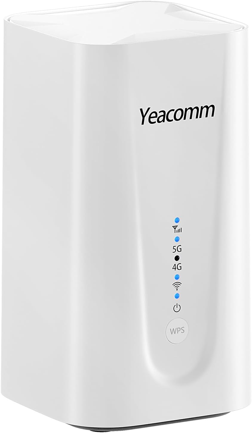 5G Router AX3600 WiFi-6 Modem with Sim Card Slot,NR NSA/SA 5G Cellular ...