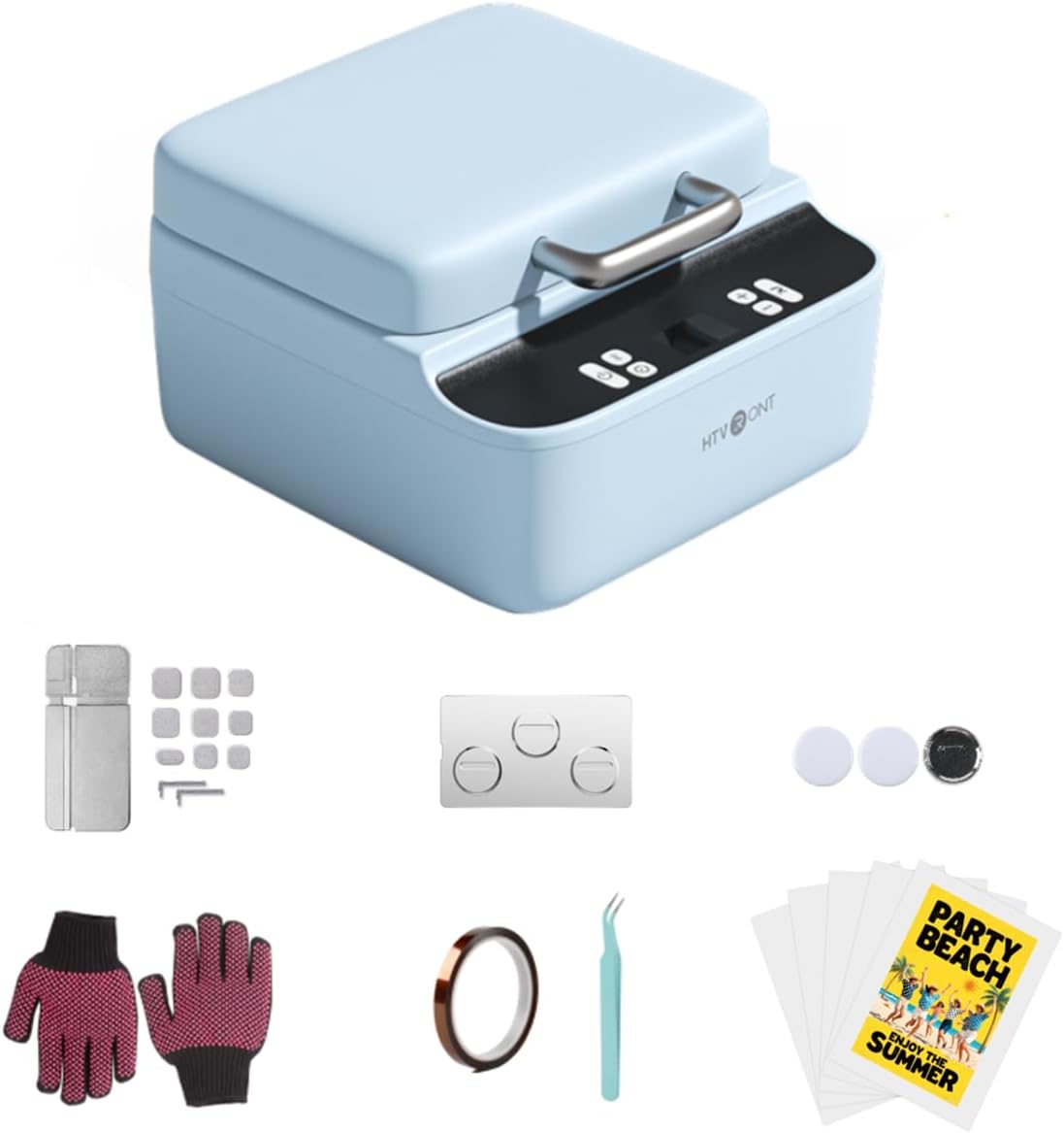 HTVRONT H17 Phone Cases Heat Press - Automatic Vacuum Heat Press Machine for Phone Cases- Sublimation Press for Custom Phone Case, Badges, Coasters, Includes Film & Fixture (Compatible with iPhone)