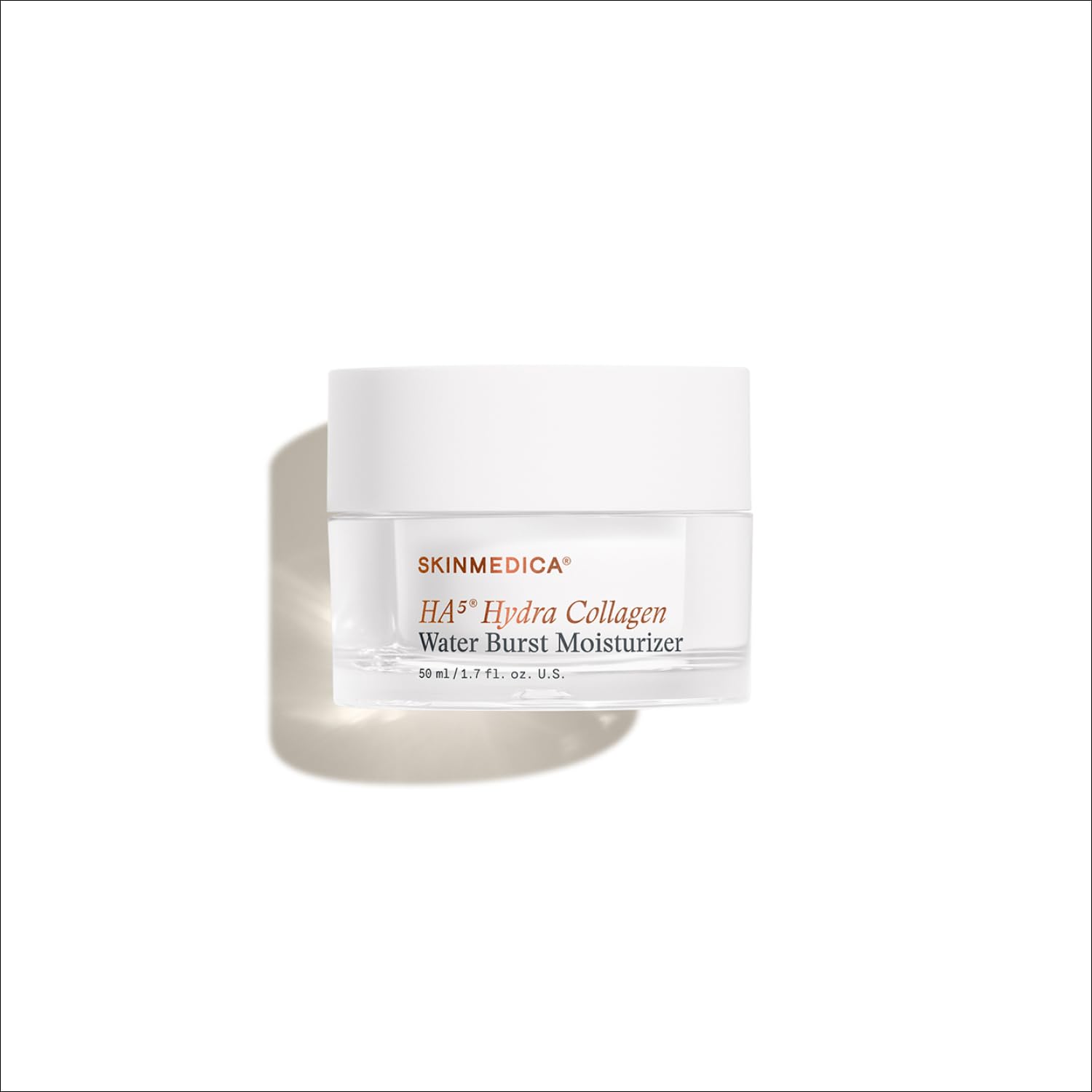 SkinMedica HA⁵ Hydra Collagen Water Burst Face Moisturizer - Plumping Face Cream with Microbiome Barrier Complex for 24-Hour Hydration - Helps Replenish Dry, Dull Skin - Fragrance-Free (1.7 Fl Oz)