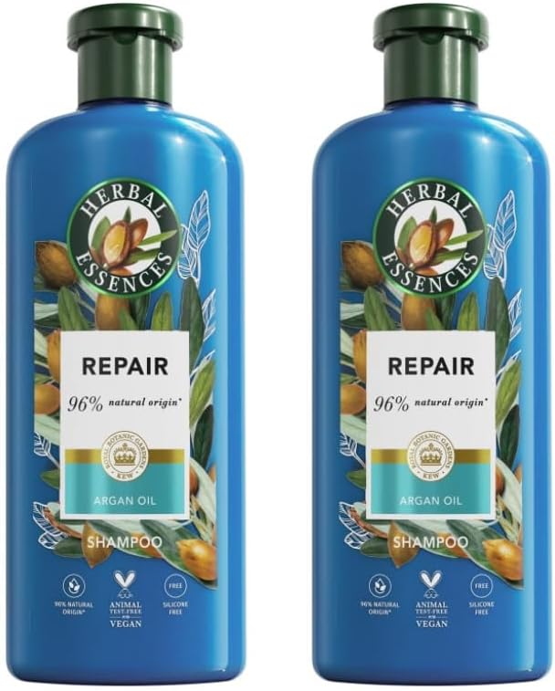 Herbbal Essences Repair Argan Oil Shampoo 250ml - Experience The Power Of Nature With Herbbal Essences Repair Argan Oil Shampoo - Pack of 2