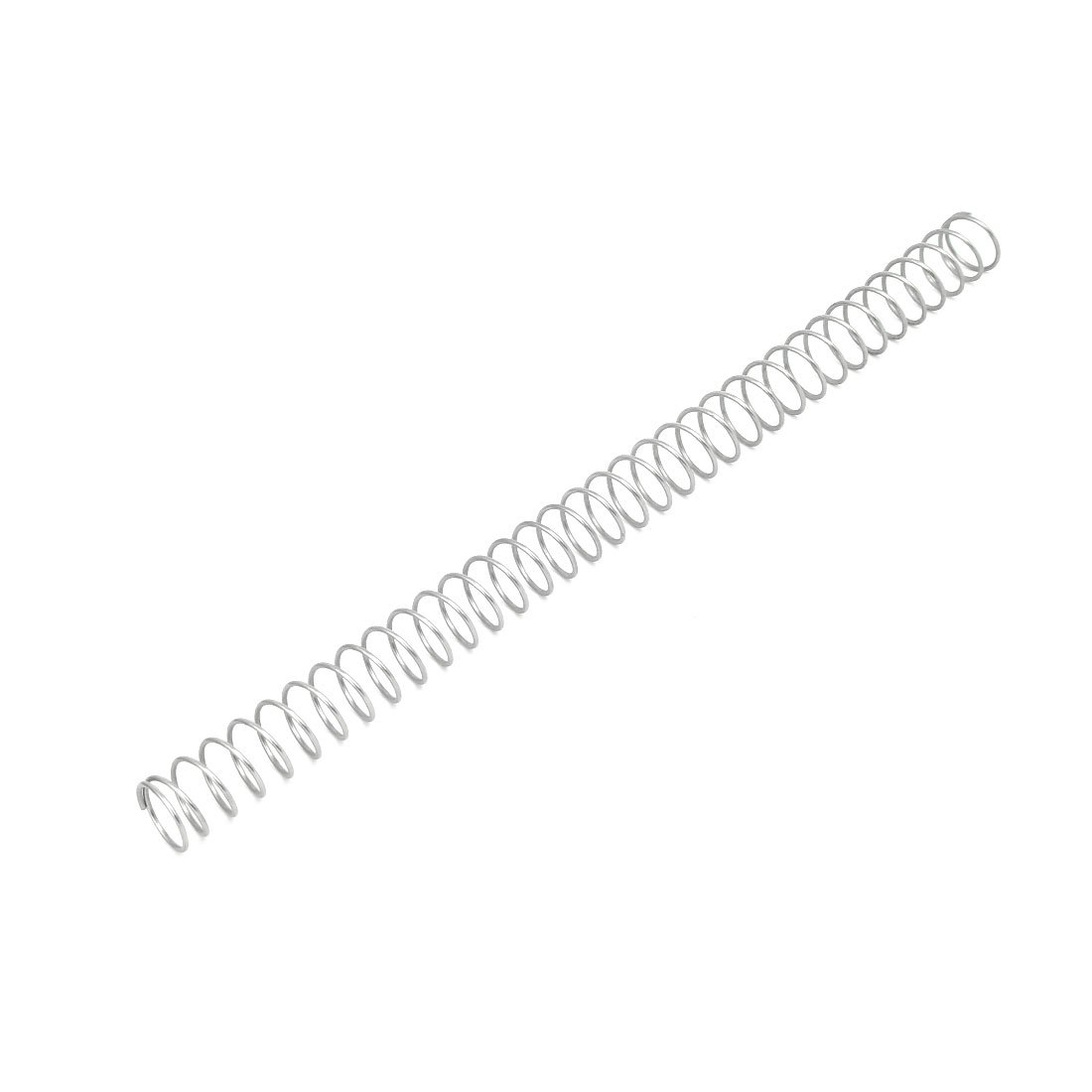 sourcingmap Compression Spring,304 Stainless Steel,20mm OD,1.5mm Wire Size,305mm Free Length,Silver Tone
