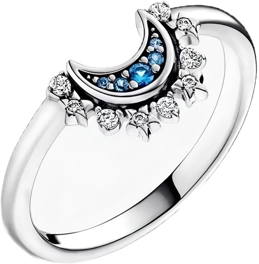 925 Sterling Silver Dangle Charm Rings Fit Women Bracelet Necklaces Jewelry | Dangle Beads Jewelry Charms for Women Fashion DIY Gift Friends