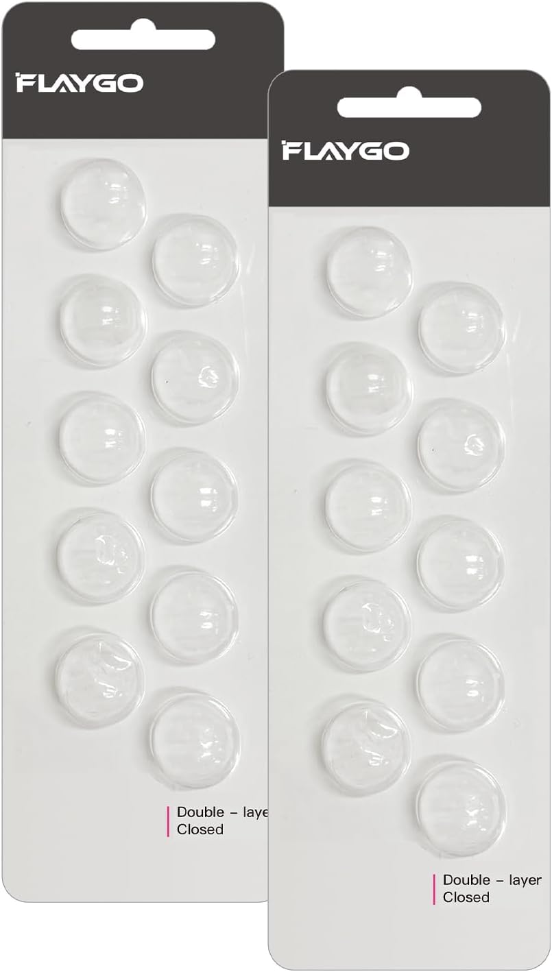 Hearing Aid Domes for Oticon Replacements - Double Layer Closed Design for ITC Hearing Aids (8 mm/2 Packs), Medical-Grade Silicone Materials, Universal Domes for Oticon Hearing Aid Supplies