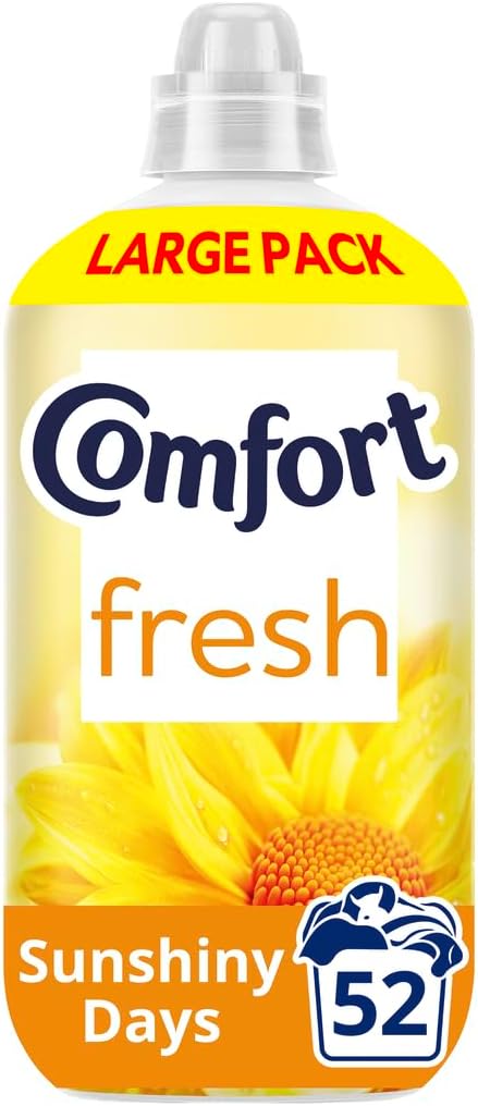 Comfort Fresh Sunshiny Days Fabric Conditioner 52 Washes (1.56 L)
