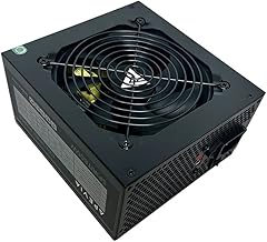 Apevia SPIRIT600W Spirit 600W ATX Power Supply with Auto-Thermally Controlled 120mm Fan, 115/230V Switch, All Protections