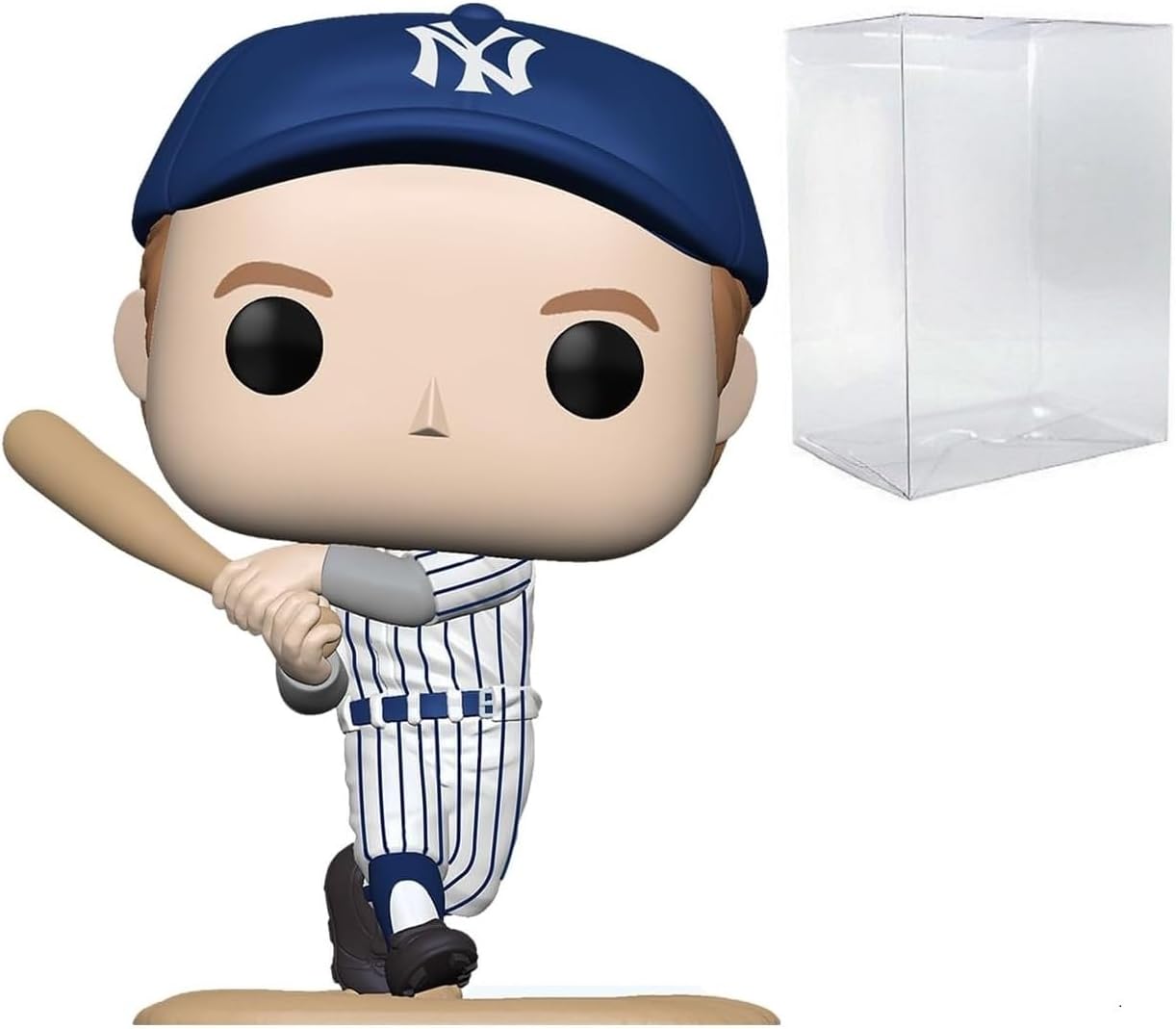 POP MLB: Legends - Lou Gehrig Funko Vinyl Figure (Bundled with Compatible Box Protector Case), Multicolor, 3.75 inches