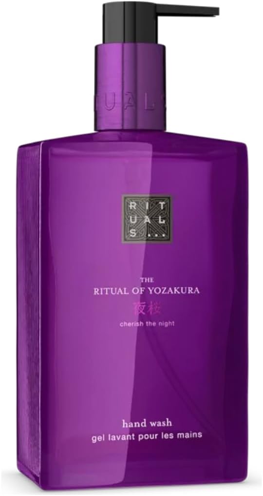 Rituals The Ritual of Yozakura Hand Wash, Soap Free Formula, Japanese May Cherry, Amber & Vanilla, 300 ml