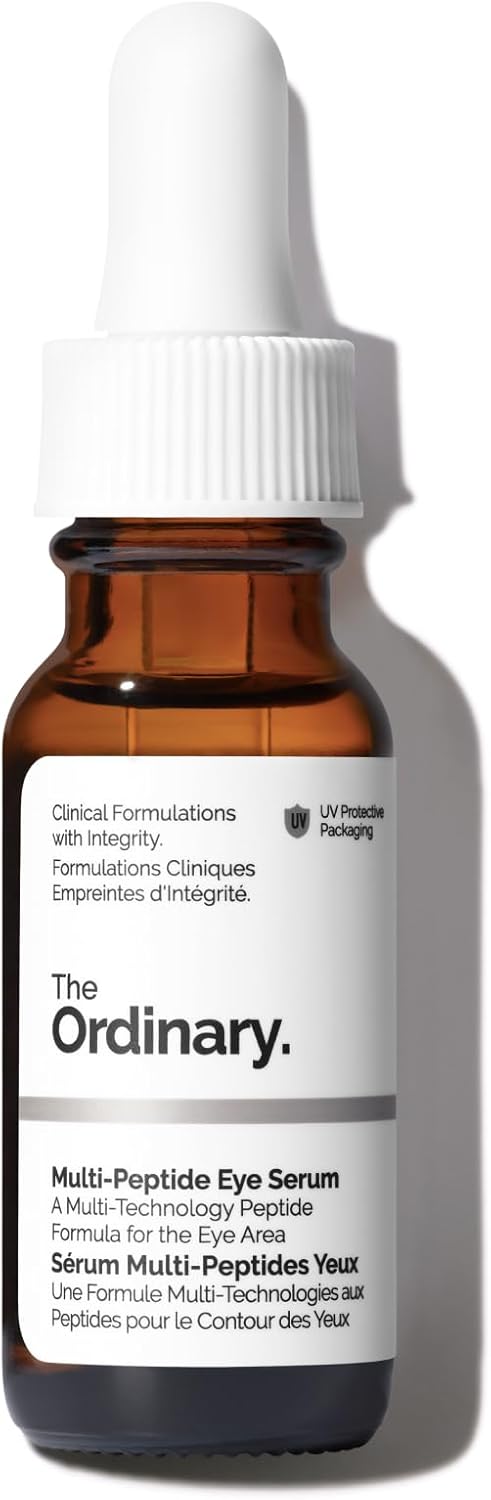 The Ordinary Multi-Peptide Eye Serum,Anti-Aging Formula for Crow’s Feet, Dark Circles & Puffiness, 15ml