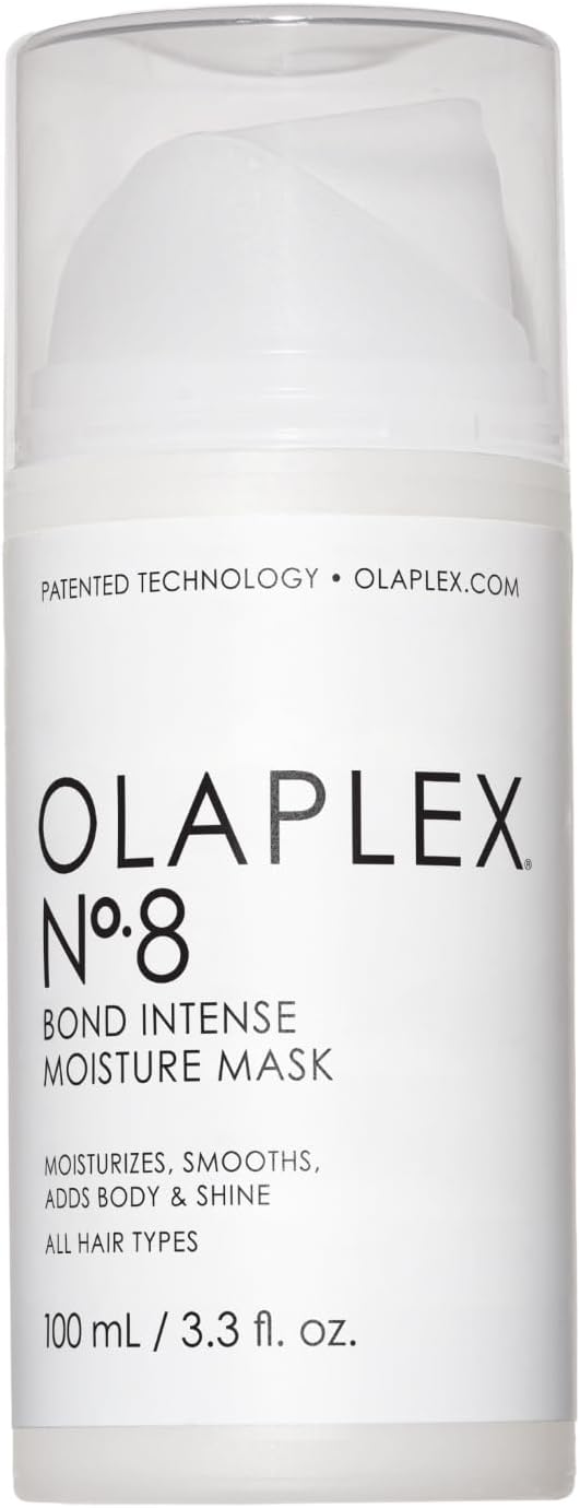 Olaplex No. 8 Bond Intensive Moisturizing Mask, 100 milliliters, white/semi-viscous emulsion