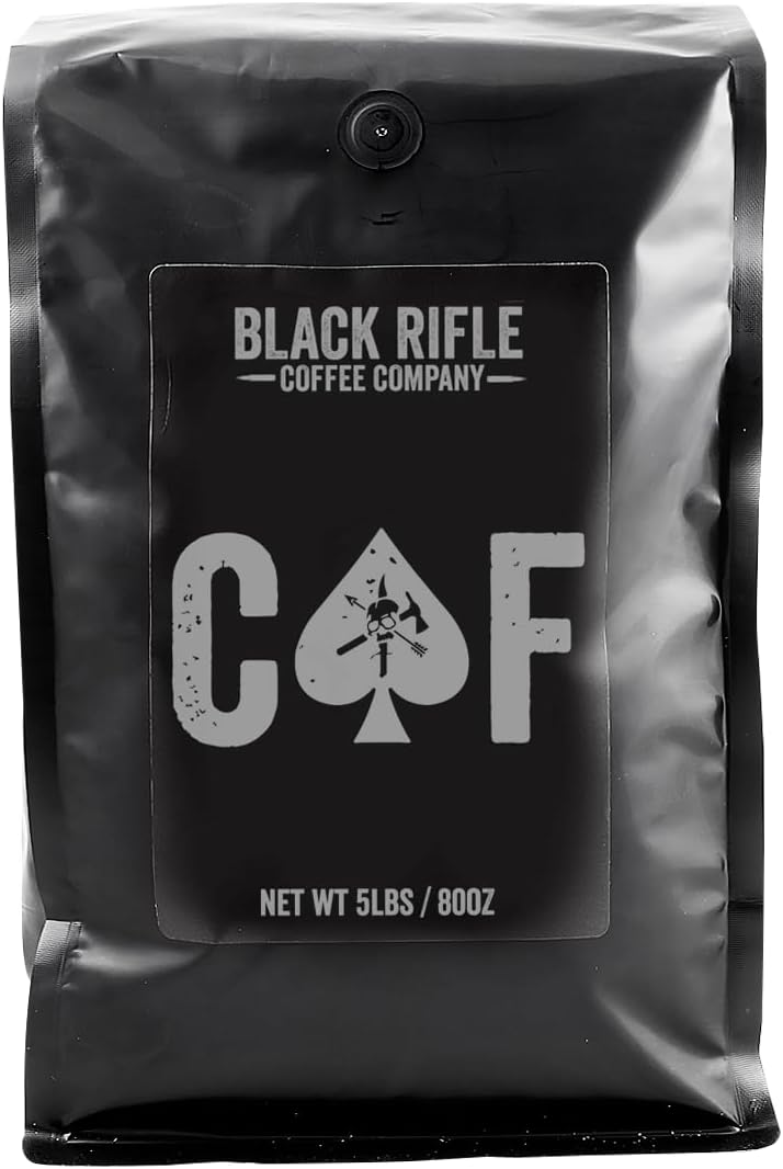 Black Rifle Coffee Company 5 Pound Bag of Black Rifle Ground Coffee (CAF)