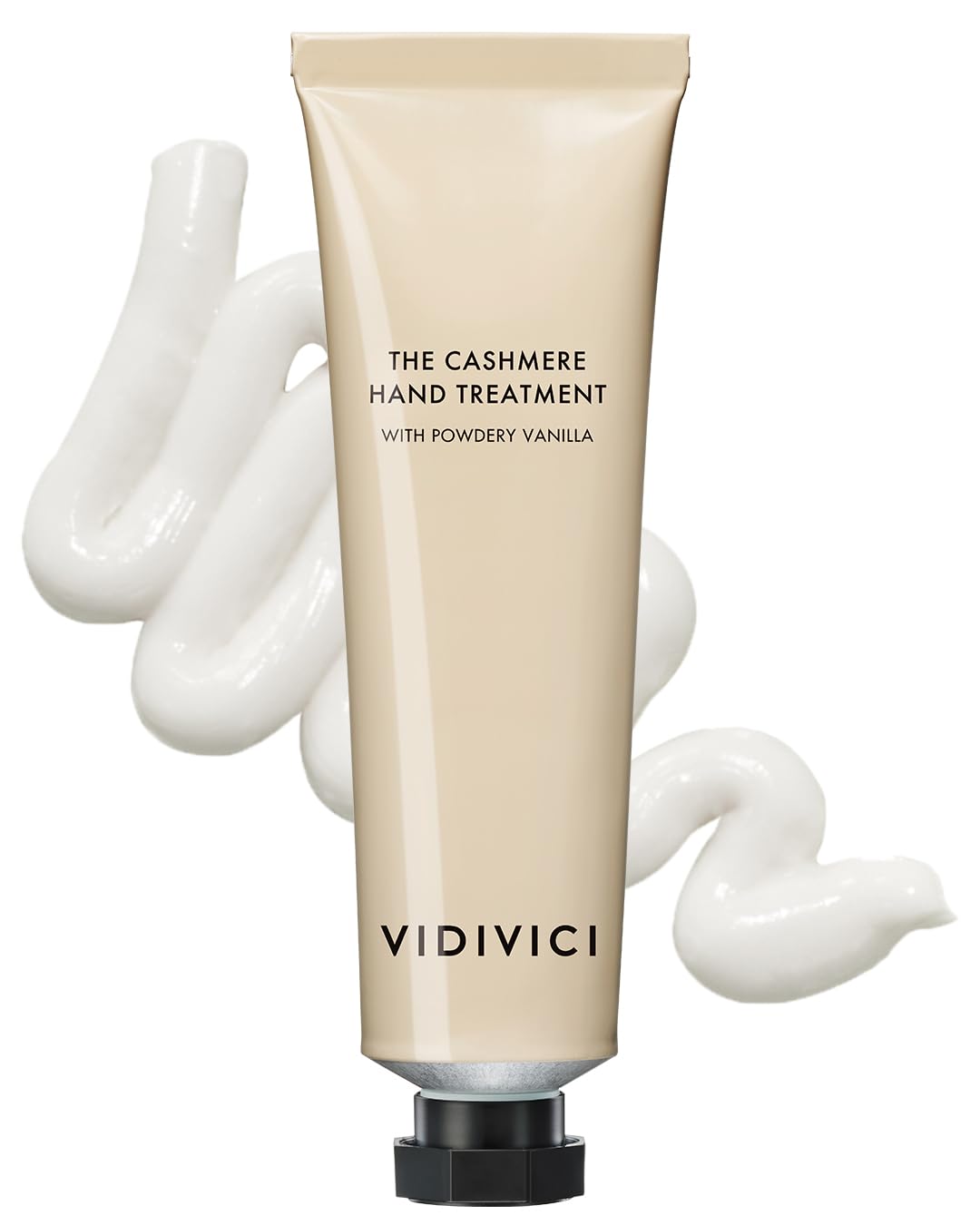 VIDIVICI The Cashmere Hand Cream with Shea Butter – Powdery Vanilla Scented Moisturizer for Dry & Cracked Hands – Repairs Skin Barrier – Soft Silky Texture – 1.69oz