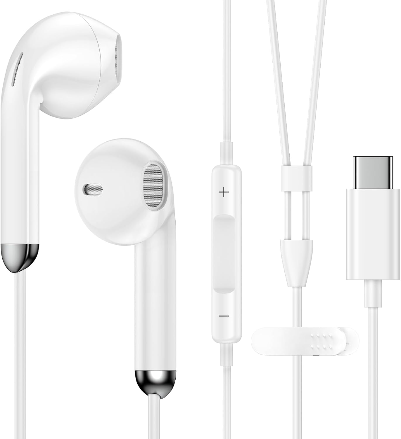 Wired Headphones for iPhone 16e 16 Pro Max 16 Plus/Pro 15 Pro Max 15 Plus Pro 15, iPhone 16e Earphones Wired Earbuds 16e Ear Buds USBC Ear Phone Jack for Samsung Galaxy A16 5G A36 A56 A26 S25 Ultra