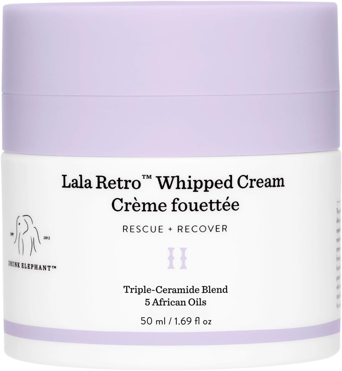 Lala Retro Whipped Cream by Drunk Elephant for Women - 1.69 oz Cream