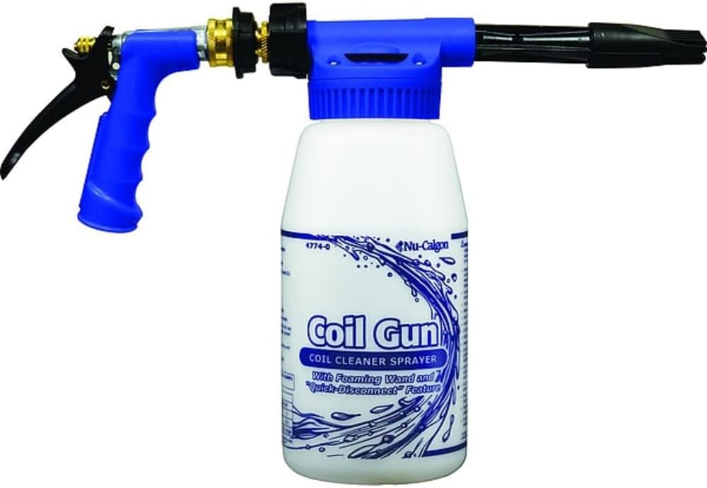 NU CALGON 4774-0 Coil Gun Sprayer With Quick Connect Hose Nozzle