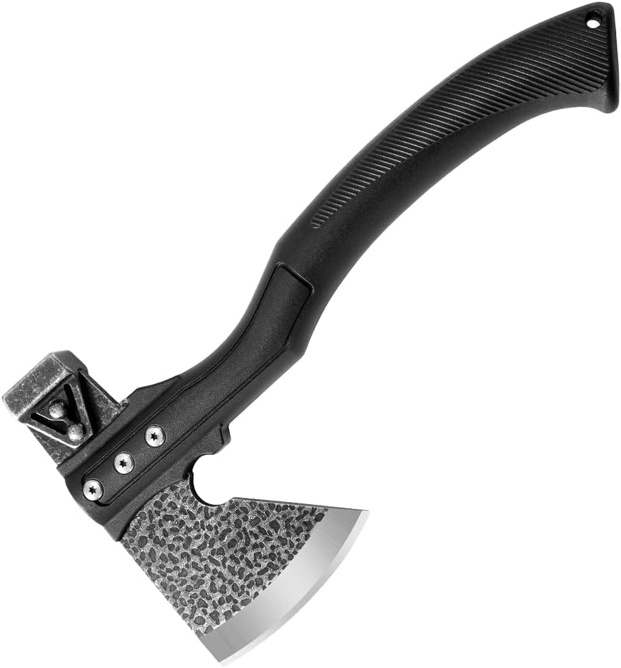 TESCOACH Camping Hatchet Garden Axe Multitools Lightweight Ax Chopping for wood with Portable Sheath