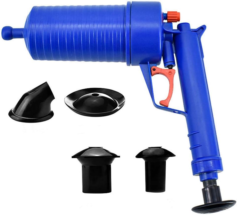 Toilet Plunger,Air Pressure Drain Pump Pipe Dredge Tools,Hair Drain Clog Remover Cleaning Tool Kit for Kitchen Sink Bathtub Shower.