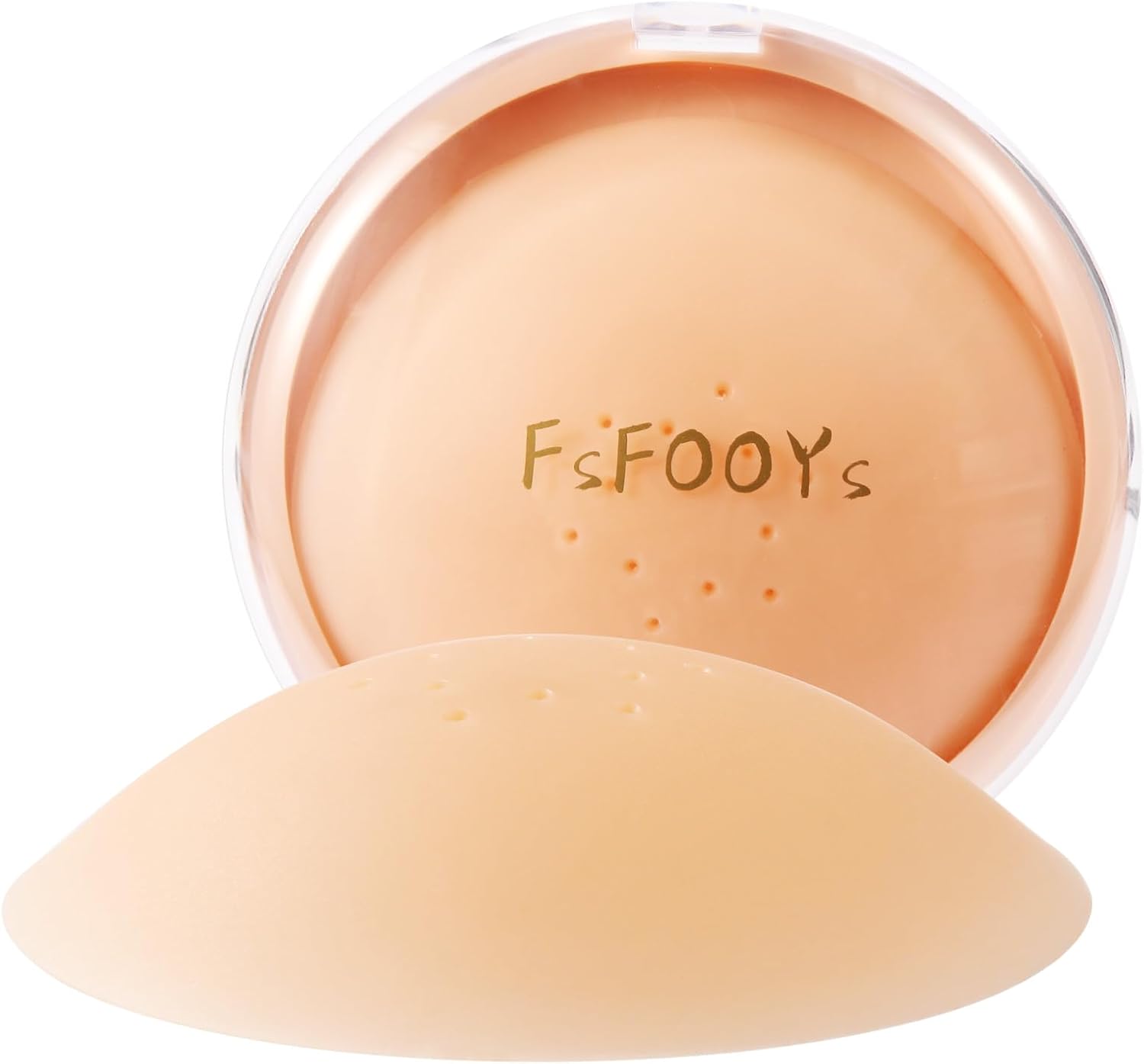 Nipple Covers For Women Sticky Silicone Pasties Reusable Waterproof Seamless No Show Cakes Body Thin with Travel Box