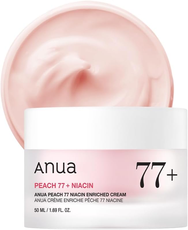 Anua Peach Niacinamide Cream, Korean Skincare, 50ml