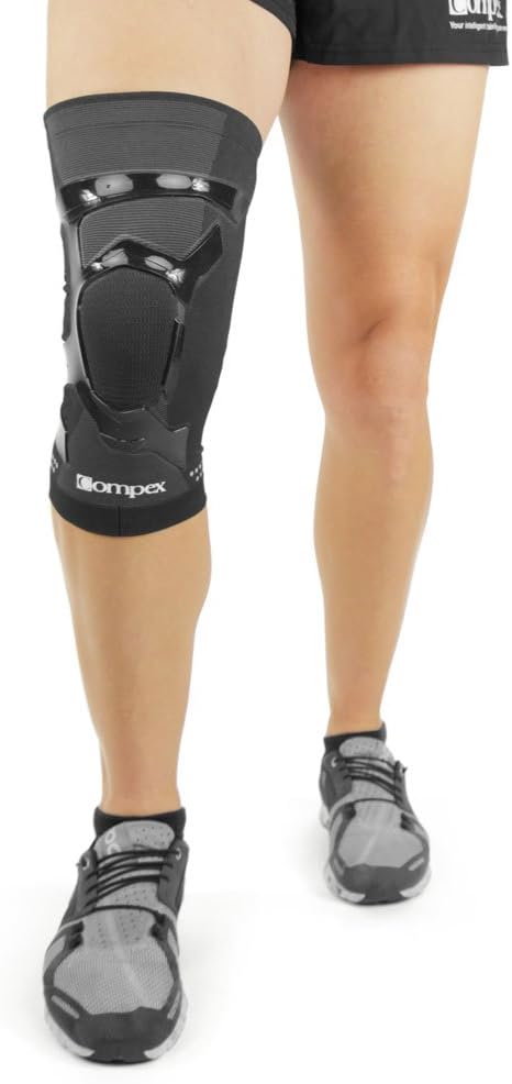 Compex Trizone, Men's Knee Compression with Bands of Support, Left